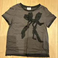 LANVIN en Bleu リボンモチーフ Tシャツ 38