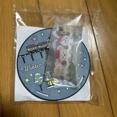 ディズニー スーベニアコースター　ダッフィー　クリスマス2022