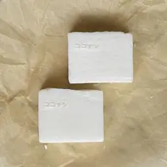 洗浄力抜群・ココナッツオイル（ヤシ油）の石鹸大1個●固形石鹸●石鹸素地⚫︎無香料