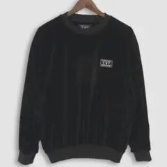 90s00s archive y2k PLAYBOY ベロア スウェット 黒L