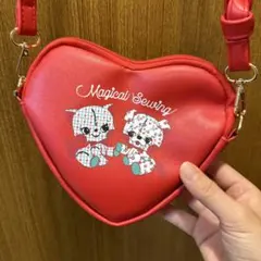 スイマー　swimmer ハート型　ポシェット　ポーチ　赤　ショルダー