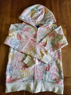 リトルマーメイド柄パーカー 150