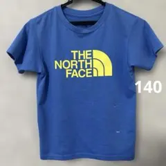 THE NORTH FACE 青 Tシャツ　140
