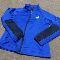 adidas上下ジャージ130㎝/青
