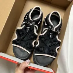NIKE エアマックスココ サンダル ブラック ピンク 23cm