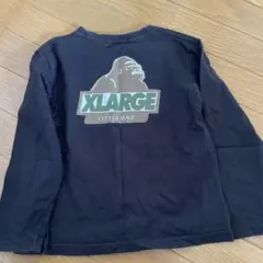 XLARGE ブラック 長袖カットソー 120