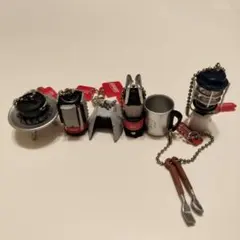 Coleman ミニチュアキャンプ用品 6個セット