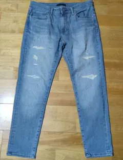 美品☆ユニクロ ウルトラストレッチスキニージーンズ☆33股下72