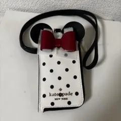 日本未発売！ケイトスペード×ディズニー ミニーマウス パスケース カードケース