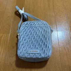 ◇新品未使用◇ LA BAGAGERIE ブルーグレー 人気 ショルダーバッグ 