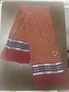 未使用 GUCCI グッチ スカーフ ハート柄 ネービー 68cm - メルカリ