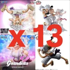 ワンピース フィギュア ニカ ルフィ ボニー 13個セットのサムネイル