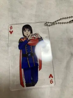 青春鉄道　紙端国体劇場　トランプ　アクリルキーホルダー　西日本 大阪環状線