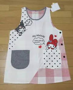 マイメロディ クロミ エプロン 保育士 新品未使用