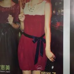 【新品未使用】最終値下げ✧MERCURYDUOボルドーパーティードレス