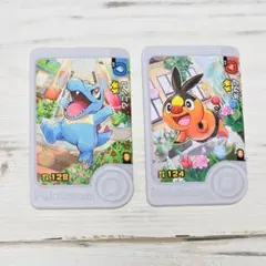 未使用　ポケモンフレンダ ベストタッグ パラレルアートピック ワニノコ ポカブ