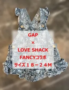 【GAP x LoveShackFancy】デニムワンピース １８-２４Mのサムネイル