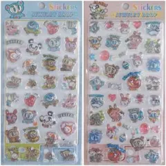 エンジェルブルー ジュエリードロップステッカー セット