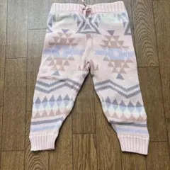babyGap 幾何学模様 ニットパンツ 80cm