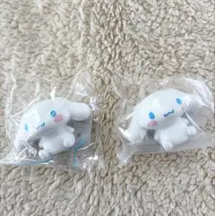 サンリオ　シナモロール　おみくじ付きフィギュア2点セット　新品