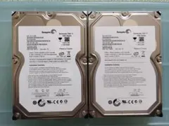 Seagate 製 3.5インチHDD 1TBと1.5 TBの２台セット
