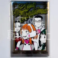 ヒロアカ原画展　パブミラー風アクリルステッカーコレクション　麗日 飯田 蛙吹