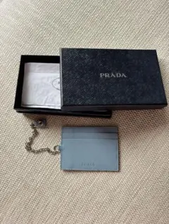 PRADA サフィアーノレザー カードケース　パスケース　新品