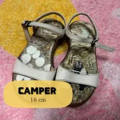 《 CAMPER 》 キッズサンダル　16cm ホワイトのサムネイル