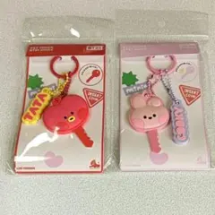 BT21 minini キーカバー TATA & COOKY グク テテ