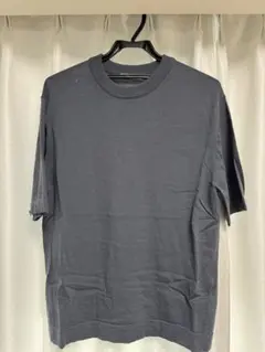 【美品】ユナイテッドアローズ ウール100半袖ニット M 【定価14,300円】