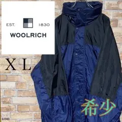 希少 ウールリッチ ナイロンジャケット バイカラー オーバーサイズ XL
