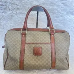 セリーヌ ハンドバッグ ミニボストン ホワイトマカダム柄 トリオンフ