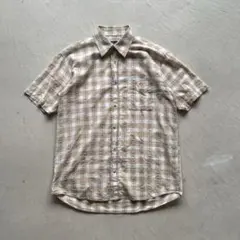 00s first down check チェックシャツ city シティ 黄のサムネイル