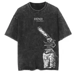 ヴィンテージ風Tシャツ　チェンソーマン　デンジ　XL