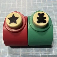 クラフトパンチ 星とクマ セット