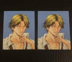 週刊少年ジャンプ 証明写真 ステッカー テニスの王子様 跡部景吾 2枚