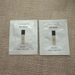 新発売ゼンウェアステイ　N12 N16 コスメデコルテ　ファンデーション