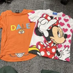 デールとミニーマウスのTシャツセット　110センチ