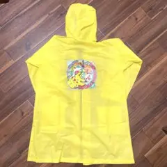 ポケモン イエロー レインコート フード付き