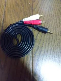RCA-ミニジャック　1.5m+,ミニジャック-ミニジャック1.6mの2本のサムネイル