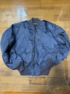 【希少/USA製】 ALPHA L-2A size M ネイビー