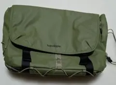 topologie メッセンジャーバッグ オリーブグリーン　ショルダーストラップ