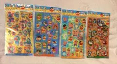 クレヨンしんちゃん　キラッとシール　四枚セット