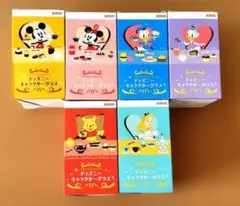 ま*。様 キリンビバレッジ　ディズニーキャラクターグラス　6個セット
