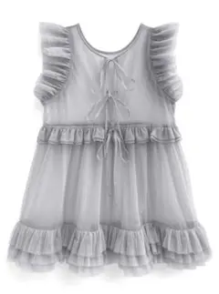 リボンシアーチュールフリルブラウス[al236]