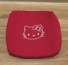 ♡韓国限定　キティコーデュロイポーチ