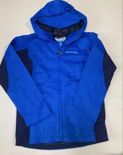 Columbia フード付きジャケット 青