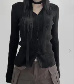 【mnem】Julie Muffler Cardigan 韓国 ブランド シズ二