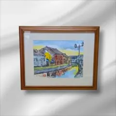タイ チェンマイ お寺 SHO 水彩画 - メルカリ