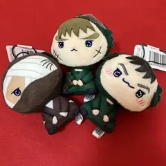 忍たま乱太郎 もちぴこマスコット 食満留三郎 中在家長次 雑渡昆奈門 3種